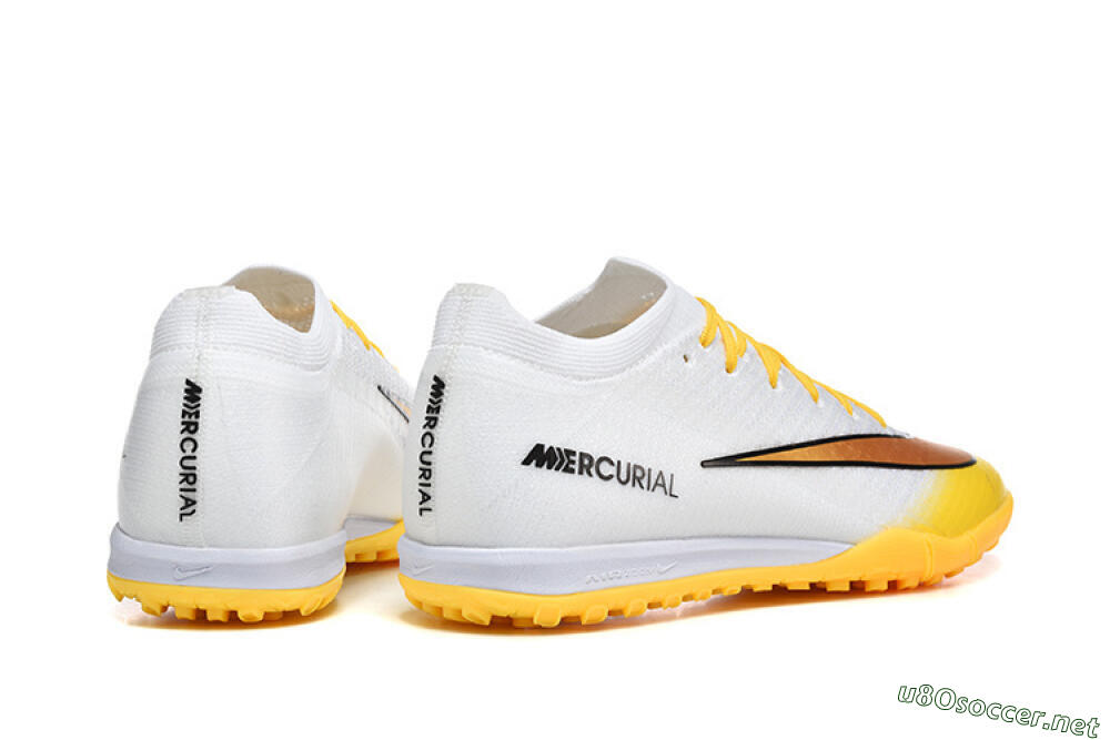 Men's Nike Air Zoom Mercurial Vapor 16 Elite TF Football Shoes - Yellow/Sunburst Yellow/Golden Glow 9