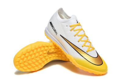 Men's Nike Air Zoom Mercurial Vapor 16 Elite TF Football Shoes - Yellow/Sunburst Yellow/Golden Glow
