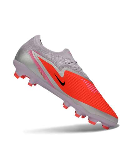 Unisex Nike Phantom 6 Elite Low FG Football Boots - Pink/Electric Pink/Light Grey