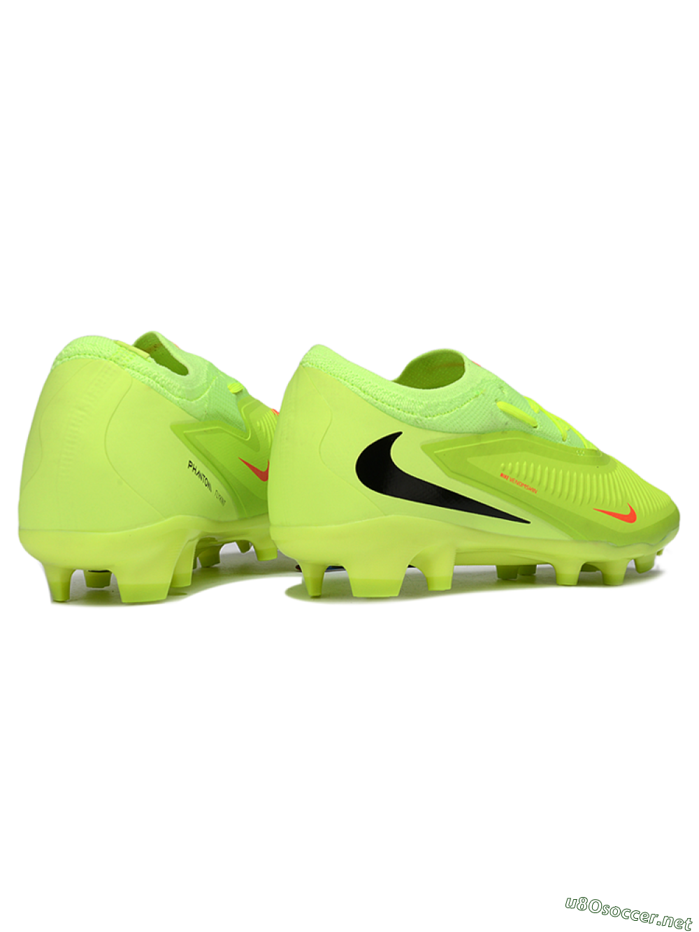 Unisex Nike Phantom 6 Elite Low FG Football Boots - Lime/Electric Yellow/Black 6