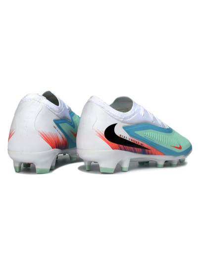 Unisex Nike Phantom 6 Elite Low FG Football Boots - Aqua/Coral Burst/White Wave