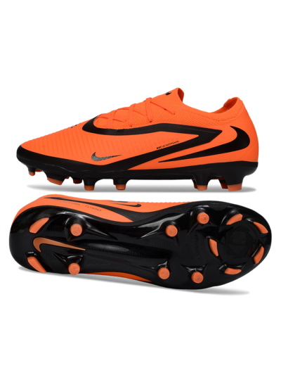 Unisex Nike Phantom 6 Elite Low FG Football Boots - Orange/Flame Burst/Shadow Black