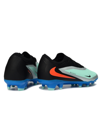 Unisex Nike Phantom 6 Elite Low FG Football Boots - Aqua/Coral Blue/Azure