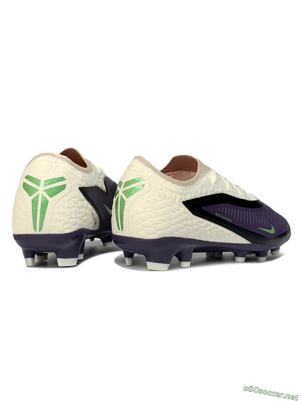 Unisex Nike Phantom 6 Elite Low FG Football Boots - Purple/Ivory/Black 6