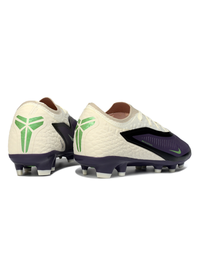 Unisex Nike Phantom 6 Elite Low FG Football Boots - Purple/Ivory/Black