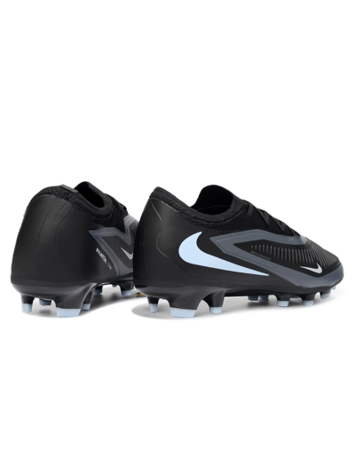 Unisex Nike Phantom 6 Elite Low FG Football Boots - Black/Cool Gray/Light Blue