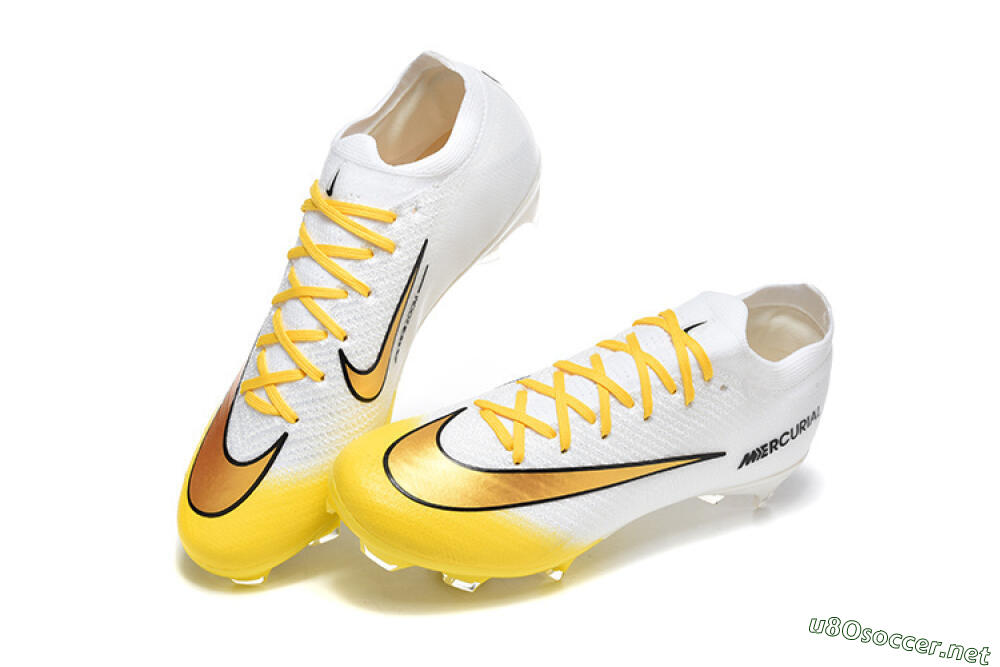 Men's Nike Air Zoom Mercurial Vapor 16 Elite FG Football Boots - Yellow/Bright Yellow/White 6