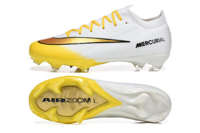 Men's Nike Air Zoom Mercurial Vapor 16 Elite FG Football Boots - Yellow/Bright Yellow/White