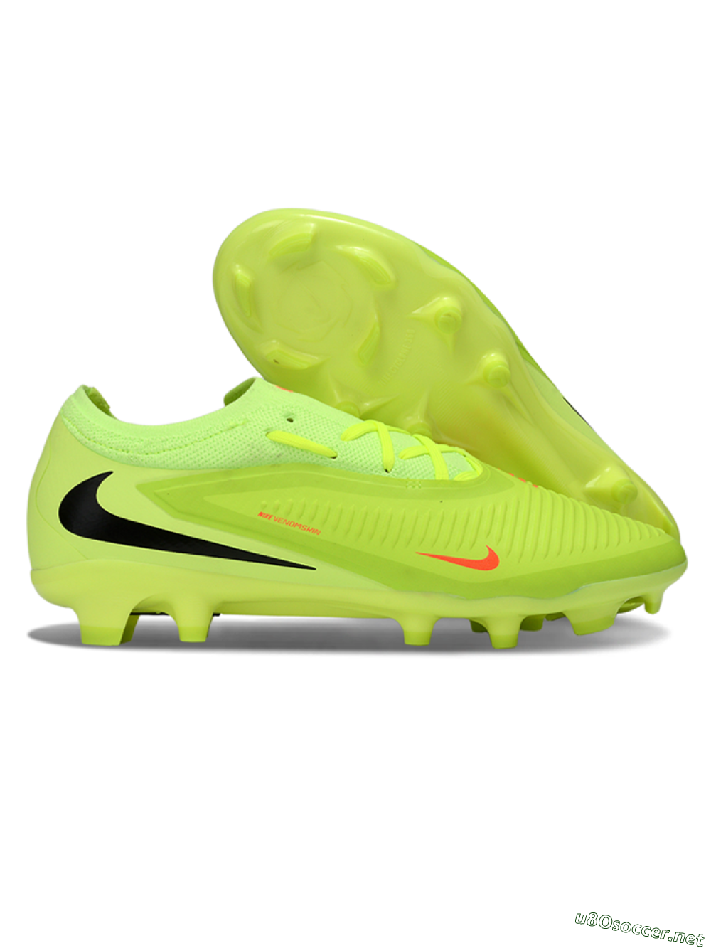 Unisex Nike Phantom 6 Elite Low FG Football Boots - Yellow/Neon Yellow/Black 2