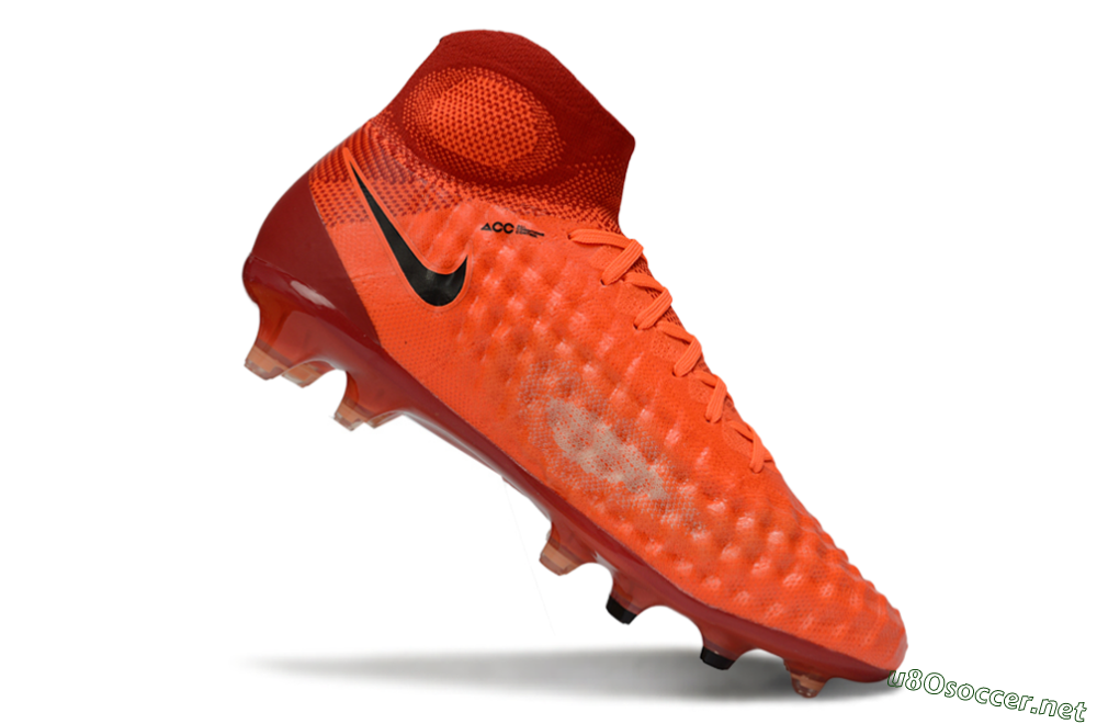 Men's Nike Magista Obra FG Football Boots - Orange/Vibrant Sunset/Crimson Blaze 5