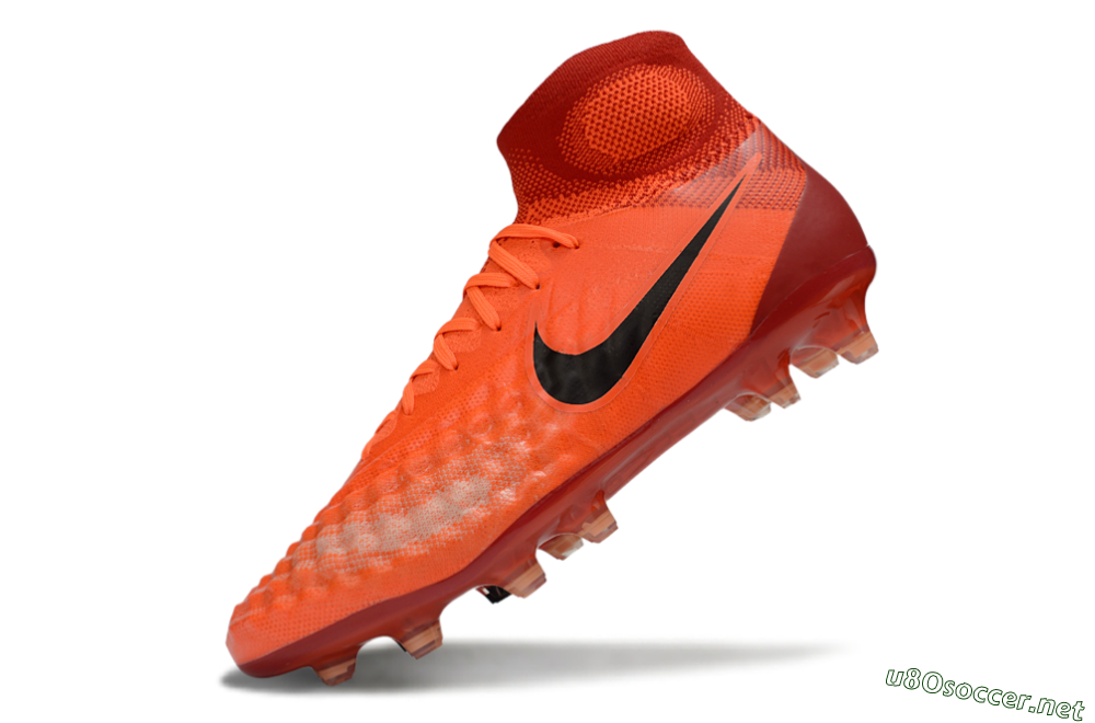 Men's Nike Magista Obra FG Football Boots - Orange/Vibrant Sunset/Crimson Blaze 6