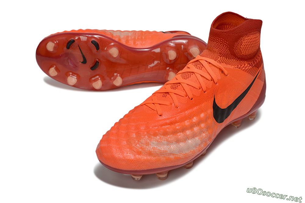 Men's Nike Magista Obra FG Football Boots - Orange/Vibrant Sunset/Crimson Blaze 3