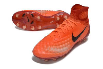 Men's Nike Magista Obra FG Football Boots - Orange/Vibrant Sunset/Crimson Blaze