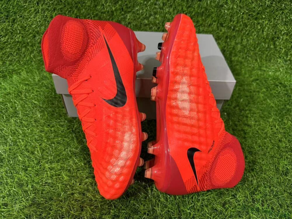 Men's Nike Magista Obra FG Football Boots - Orange/Vibrant Sunset/Crimson Blaze