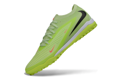 Unisex Nike Phantom 6 Elite Low TF Football Boots - Green/Lime Zest/Neon Vibe