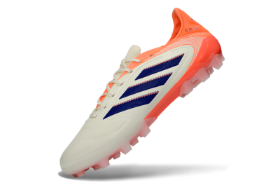 Men's Adidas Copa Pure 3 AG Football Boots - Cream/Coral Orange/Navy Blue