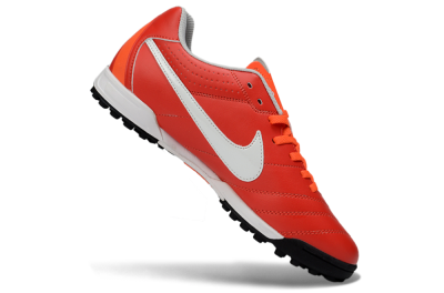 Men's Nike Tiempo Legend Ligera 5 TF Football Shoes - Red/Fiery Sunset/Classic Charcoal