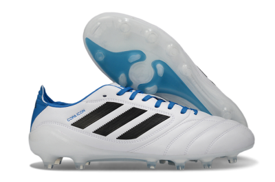 Men's Adidas Copa Icon 2 FG Football Boots - White/Electric Blue/Black