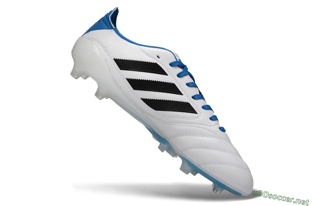 Men's Adidas Copa Icon 2 FG Football Boots - White/Electric Blue/Black 4