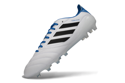 Men's Adidas Copa Icon 2 FG Football Boots - White/Electric Blue/Black