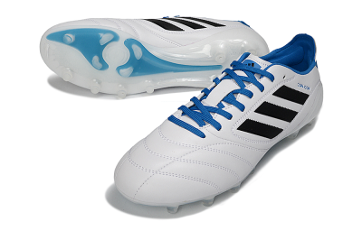 Men's Adidas Copa Icon 2 FG Football Boots - White/Electric Blue/Black