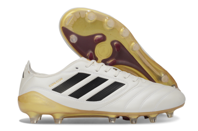 Men's Adidas Copa Icon 2 FG Football Boots - White/Black/Gold