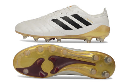 Men's Adidas Copa Icon 2 FG Football Boots - White/Black/Gold