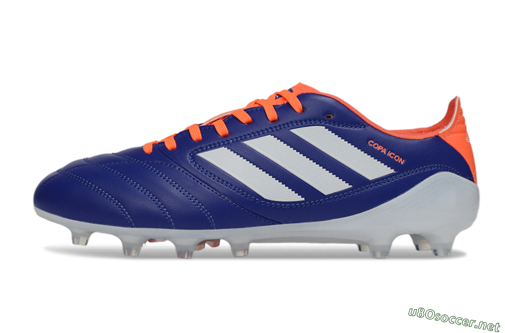 Men's Adidas Copa Icon 2 FG Football Boots - Blue/Vibrant Orange/Clean White 0