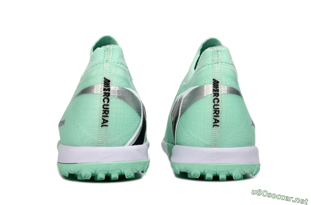 Unisex Nike Air Zoom Mercurial Vapor 16 Elite TF Football Shoes - Mint/Bright Green/Cool Aqua 5