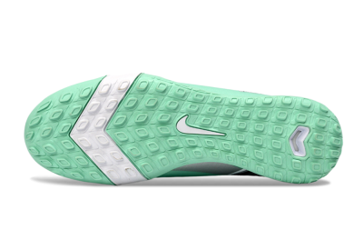 Unisex Nike Air Zoom Mercurial Vapor 16 Elite TF Football Shoes - Mint/Bright Green/Cool Aqua