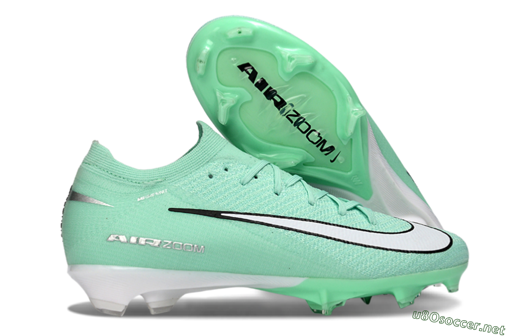 Unisex Nike Air Zoom Mercurial Vapor 16 Elite FG Football Boots - Mint/Aqua Breeze/Fresh Green 2