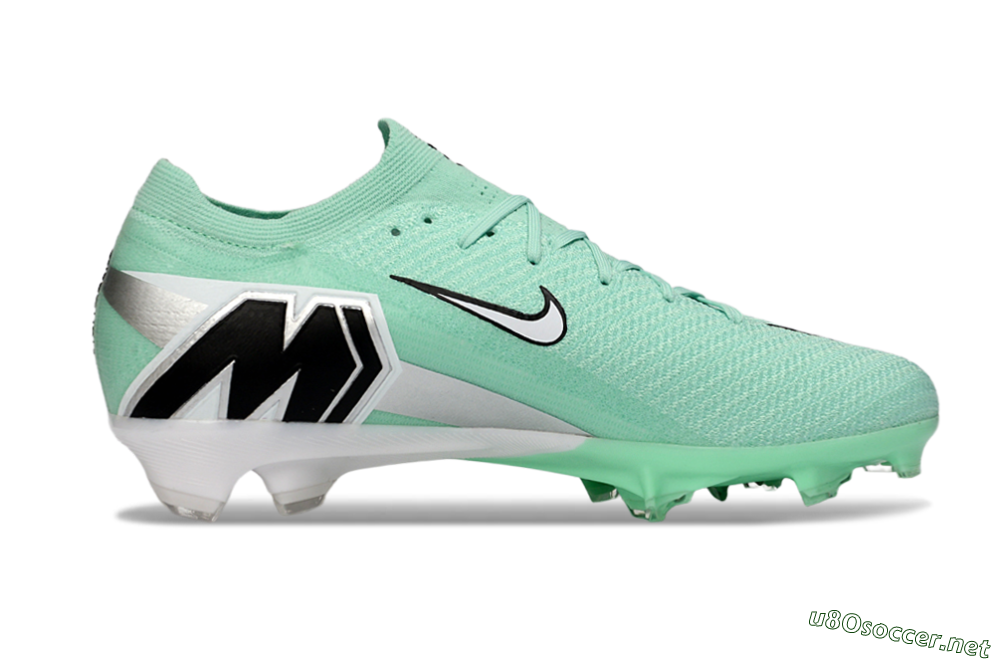 Unisex Nike Air Zoom Mercurial Vapor 16 Elite FG Football Boots - Mint/Aqua Breeze/Fresh Green 7