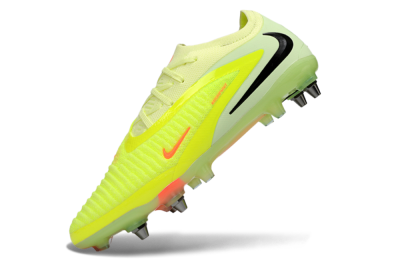 Men's Nike Phantom 6 Elite Low SG Football Boots - Yellow/Fluorescent Green/Neon Orange