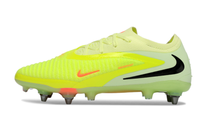 Men's Nike Phantom 6 Elite Low SG Football Boots - Yellow/Fluorescent Green/Neon Orange