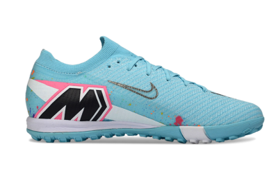 Men's Nike Air Zoom Mercurial Vapor 16 Elite TF Football Shoes - Aqua/Bright Blue/White