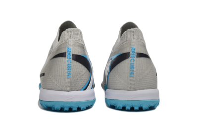 Men's Nike Air Zoom Mercurial Vapor 16 Elite TF Football Shoes - Gray/Sky Blue/Sea Foam