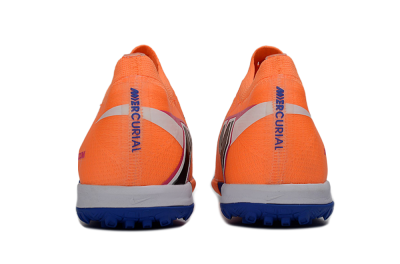 Men's Nike Air Zoom Mercurial Vapor 16 Elite TF Football Shoes - Orange/Electric Blue/Fiery Orange