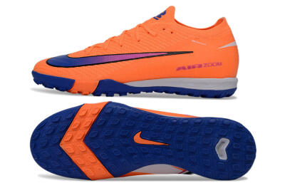 Men's Nike Air Zoom Mercurial Vapor 16 Elite TF Football Shoes - Orange/Electric Blue/Fiery Orange