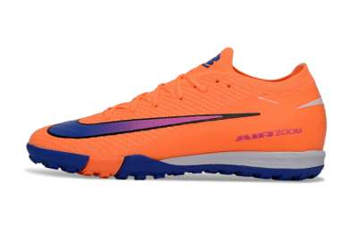 Men's Nike Air Zoom Mercurial Vapor 16 Elite TF Football Shoes - Orange/Electric Blue/Fiery Orange