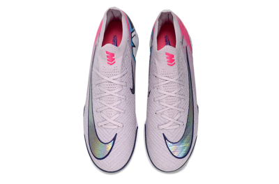 Men's Nike Air Zoom Mercurial Vapor 16 Elite TF Football Shoes - Lilac/Bright Pink/Dark Blue