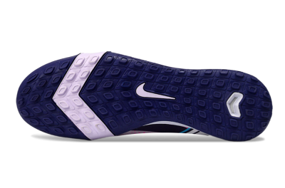 Men's Nike Air Zoom Mercurial Vapor 16 Elite TF Football Shoes - Lilac/Bright Pink/Dark Blue