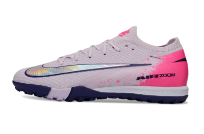 Men's Nike Air Zoom Mercurial Vapor 16 Elite TF Football Shoes - Lilac/Bright Pink/Dark Blue