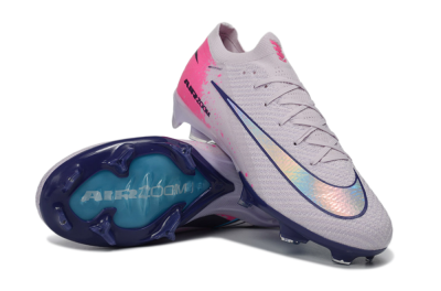 Men's Nike Air Zoom Mercurial Vapor 16 Elite FG Football Boots - Lilac/Bright Pink/Frosty Blue