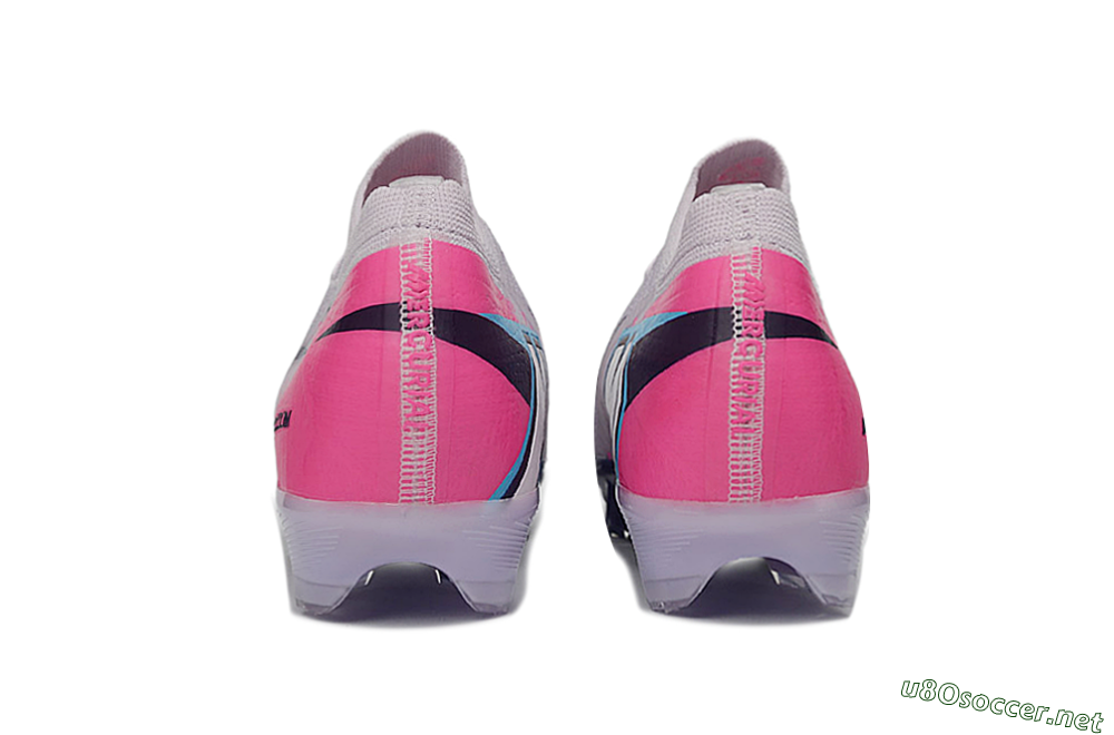 Men's Nike Air Zoom Mercurial Vapor 16 Elite FG Football Boots - Lilac/Bright Pink/Frosty Blue 5