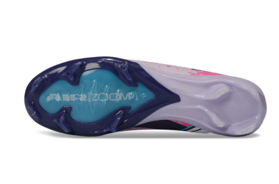 Men's Nike Air Zoom Mercurial Vapor 16 Elite FG Football Boots - Lilac/Bright Pink/Frosty Blue
