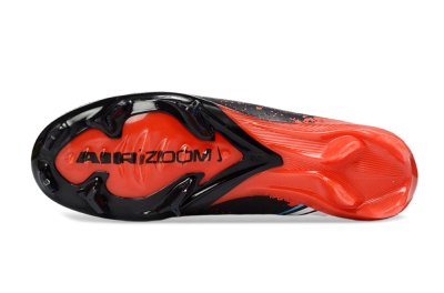 Men's Nike Air Zoom Mercurial Vapor 16 Elite FG Football Boots - Black/Fiery Red/Glossy Black