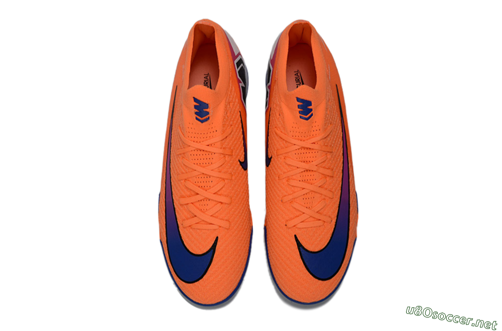 Men's Nike Air Zoom Mercurial Vapor 16 Elite FG Football Boots - Orange/Vibrant Purple/Shocking Pink 4