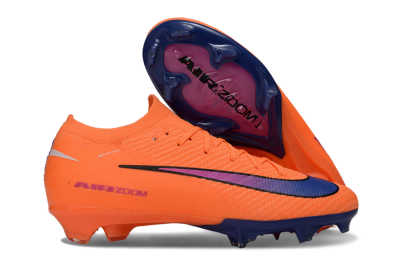 Men's Nike Air Zoom Mercurial Vapor 16 Elite FG Football Boots - Orange/Vibrant Purple/Shocking Pink