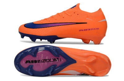 Men's Nike Air Zoom Mercurial Vapor 16 Elite FG Football Boots - Orange/Vibrant Purple/Shocking Pink