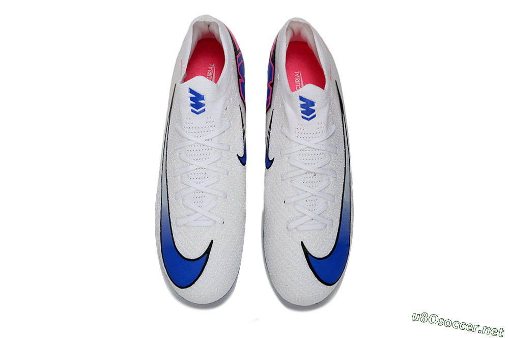 Men's Nike Air Zoom Mercurial Vapor 16 Elite FG Football Boots - Blue/Electric Blue/Pink Blast 4